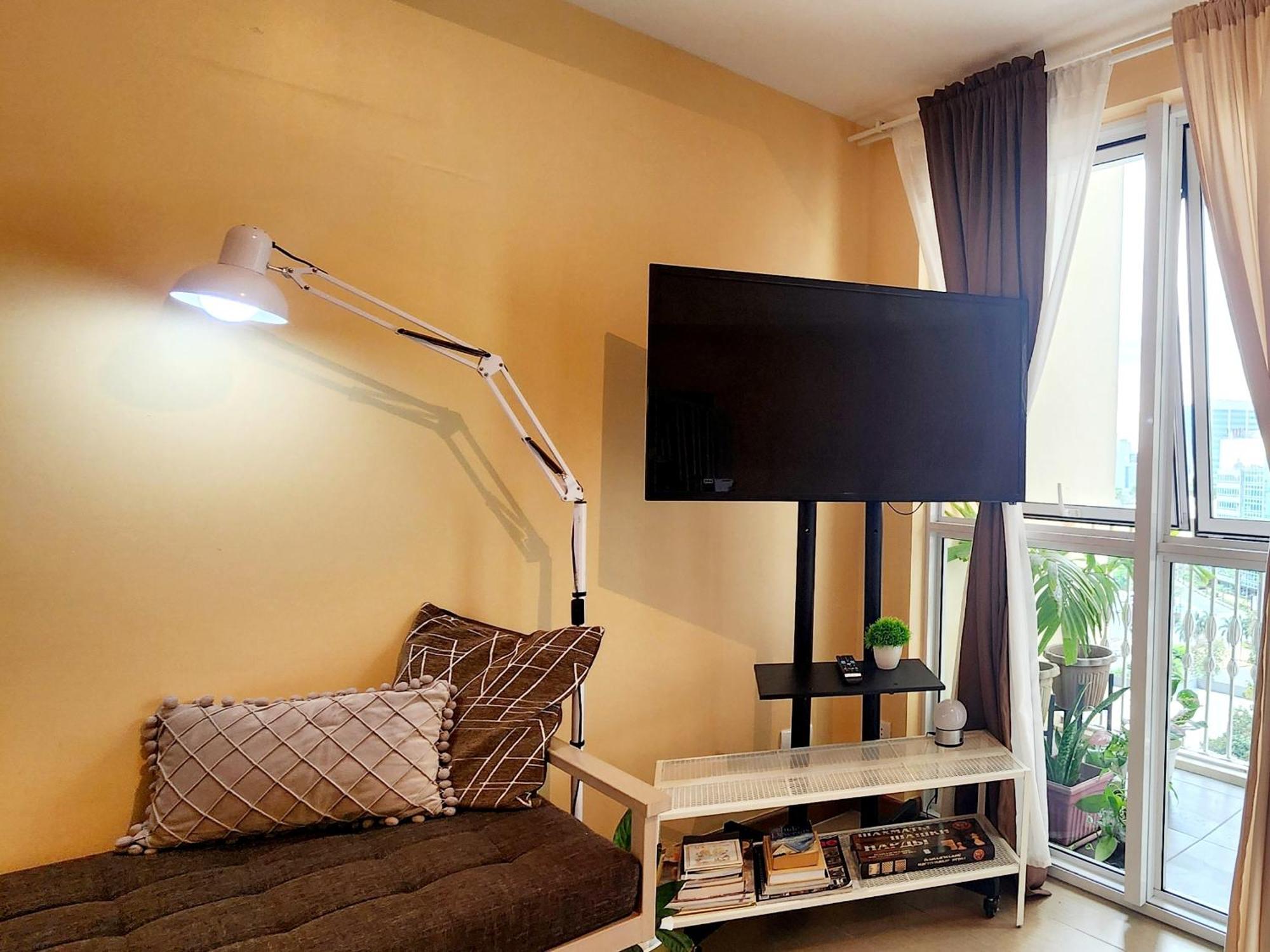 Spacious Cozy Suite At The Venice Mall With Free Parking And Washing Machine (Adults Only) Taguig Ruang foto